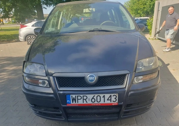 Fiat Ulysse cena 3900 przebieg: 376400, rok produkcji 2005 z Skoki małe 67